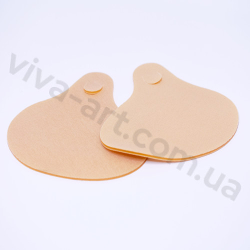 Подушечка из геля под плюсну в ткани, размер на выбор, пара.